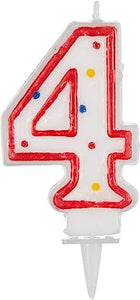 Number Cake Candles