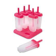 Load image into Gallery viewer, Fab Ice Lolly Moulds Set of 6
