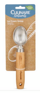 Bamboo Handled Ice Cream Scoop