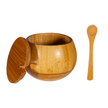 Load image into Gallery viewer, Bamboo Spice Box with Spoon

