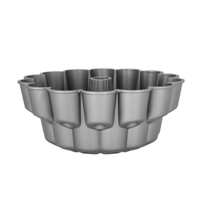 Cast Decorative Tiered Cake Tin, 24cm