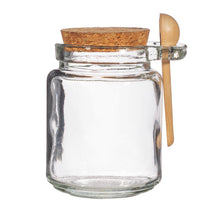 Load image into Gallery viewer, Salt Pot with spoon /Glass
