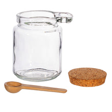 Load image into Gallery viewer, Salt Pot with spoon /Glass
