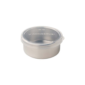 Steel containers with food grade silicone lid