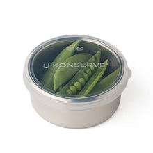 Load image into Gallery viewer, Steel containers with food grade silicone lid
