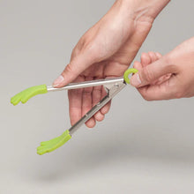 Load image into Gallery viewer, ZEAL Handy Mini Locking Tongs Silicone Tip
