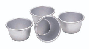 Set of Four 7.5cm Mini Pudding Moulds