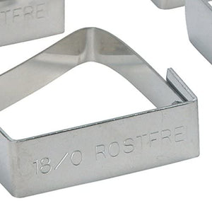 Tablecloth Clips in Stainless Steel