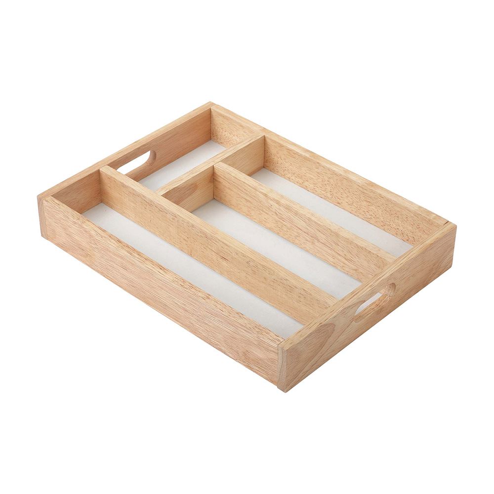 Wooden Cutlery Trays