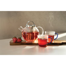 Load image into Gallery viewer, Darjeeling Glass Teapots with Filter
