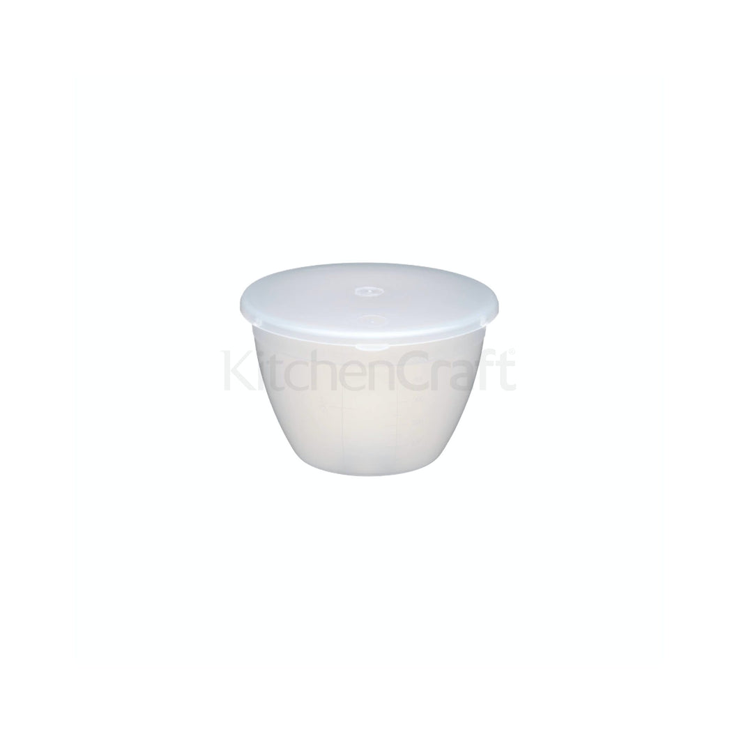 KC Microwave Pudding Bowls with Lids