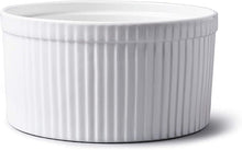 Load image into Gallery viewer, Classic Souffle Dish with fluted sides
