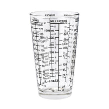 Load image into Gallery viewer, Glasses with printed measures - choice of 3 sizes
