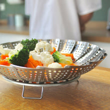 Load image into Gallery viewer, Collapsible Veggie Steamer
