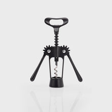 Load image into Gallery viewer, Matt Black Wing Corkscrew
