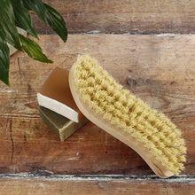 Load image into Gallery viewer, Wooden Scrubbing Brush - Plant Based Bristles
